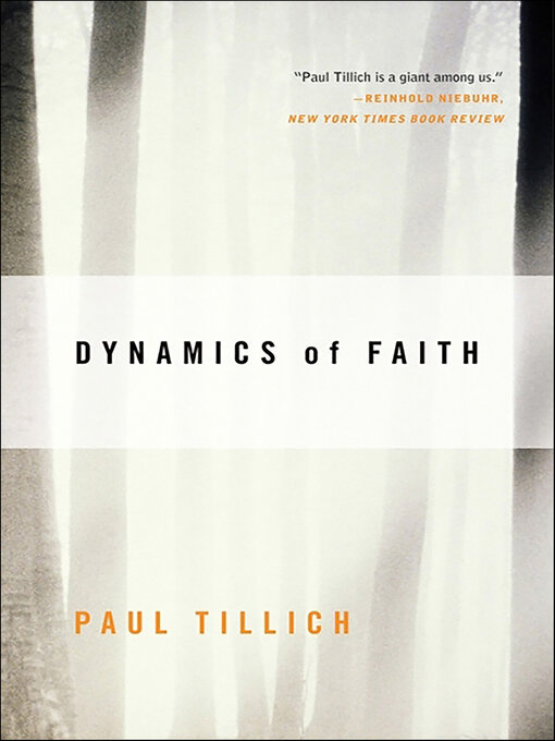 Title details for Dynamics of Faith by Paul Tillich - Wait list